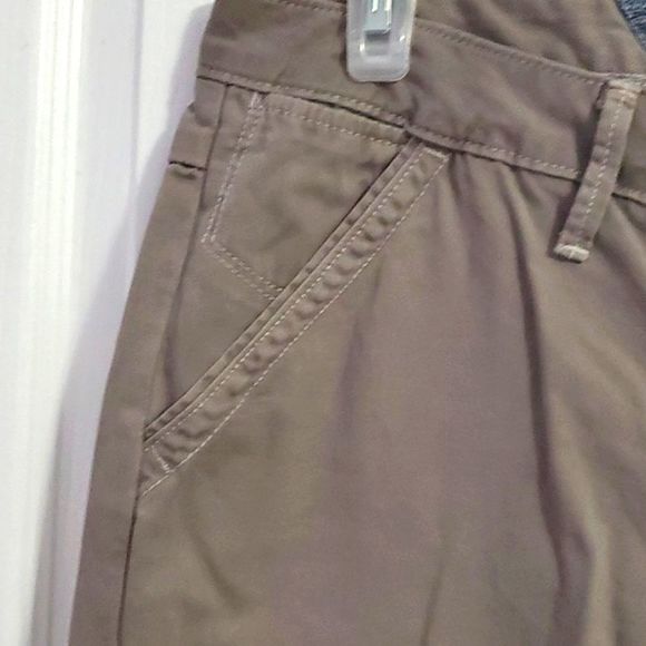 Levi's Mad Taupe Baggy High Rise Straight Leg Math Club College Trousers Pants 4 - Picture 5 of 14